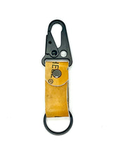 Load image into Gallery viewer, Baseball Glove Leather Swivel Keychain - READY TO SHIP