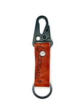 Load image into Gallery viewer, Baseball Glove Leather Swivel Keychain - READY TO SHIP