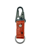 Load image into Gallery viewer, Baseball Glove Leather Swivel Keychain - READY TO SHIP