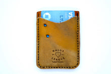 Load image into Gallery viewer, "The Henderson" Minimalistic Wallet w/ Built in Money Clip