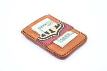 Load image into Gallery viewer, "The Henderson" Minimalistic Wallet w/ Built in Money Clip