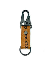 Load image into Gallery viewer, Baseball Glove Leather Swivel Keychain - READY TO SHIP
