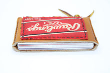 Load image into Gallery viewer, &quot;The Musial&quot; Minimalistic Baseball Glove Patch Cardholder
